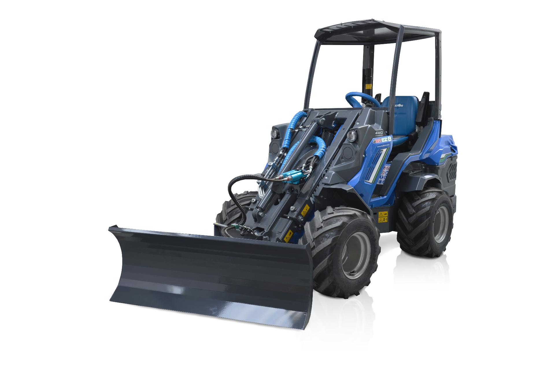Multione-dozer-blade for mini loaders
