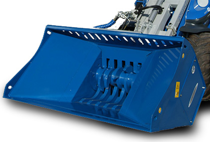 Multione-crusher-bucket for mini loader