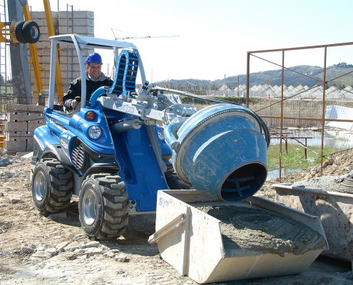 Multione-cement-mixer- for mini loaders