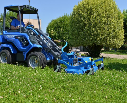 lawn-mower for mini loader