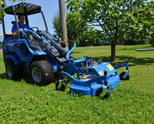 lawn-mower for mini loader