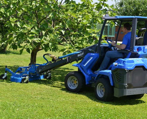 lawn-mower for mini loader