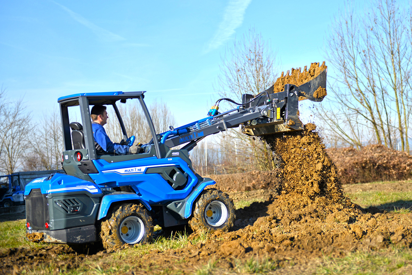 Multipurpose bucket for mini loader MultiOne 3