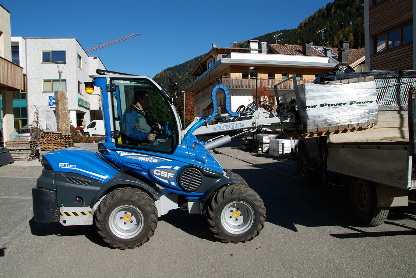 Pallet fork for mini loaders MultiOne 04