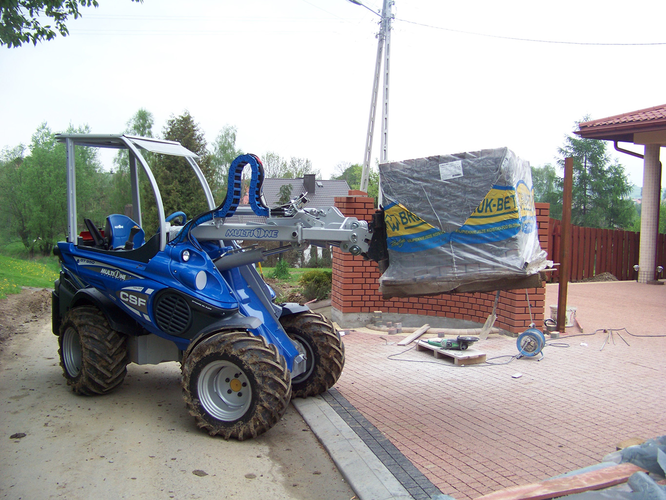 Pallet fork for mini loaders MultiOne 05