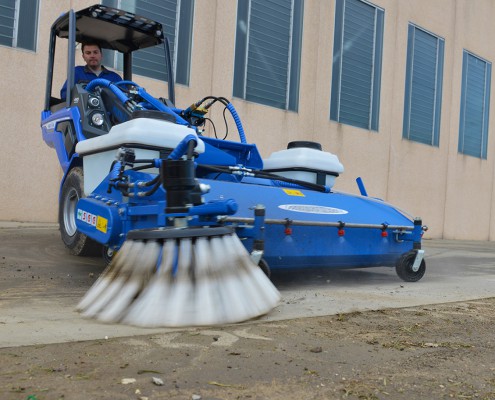 Multione-sweeper for mini loaders