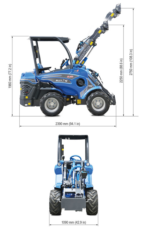 5.3K Multione Mini Articulated Loader